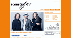 Desktop Screenshot of by-acousticline.de