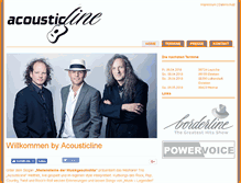 Tablet Screenshot of by-acousticline.de